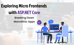 Hire expert graphics designer for Micro Frontends with ASP.NET Core at Niotechone Software Solution Pvt. Ltd., Rajkot for cohesive and engaging designs.