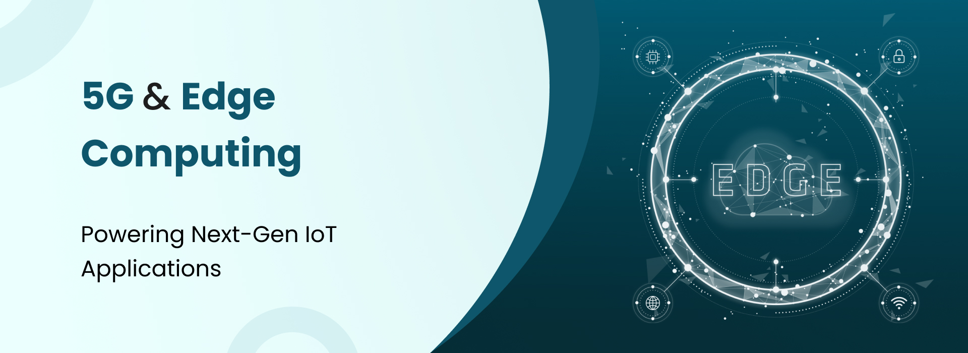 5G network and edge computing technology powering real-time data processing for IoT and smart applications