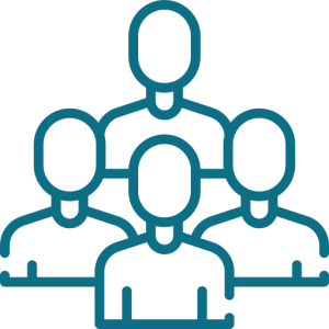 Team collaboration and workforce illustration highlighting Niotechone’s dedicated professionals working together for success