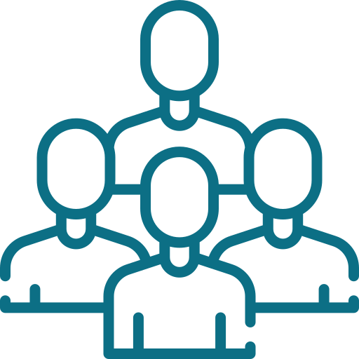 Team collaboration and workforce illustration highlighting Niotechone’s dedicated professionals working together for success