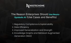 Neuro-Symbolic AI use cases and benefits for enterprises enabling smarter decision-making, advanced automation, and improved operational efficiency.