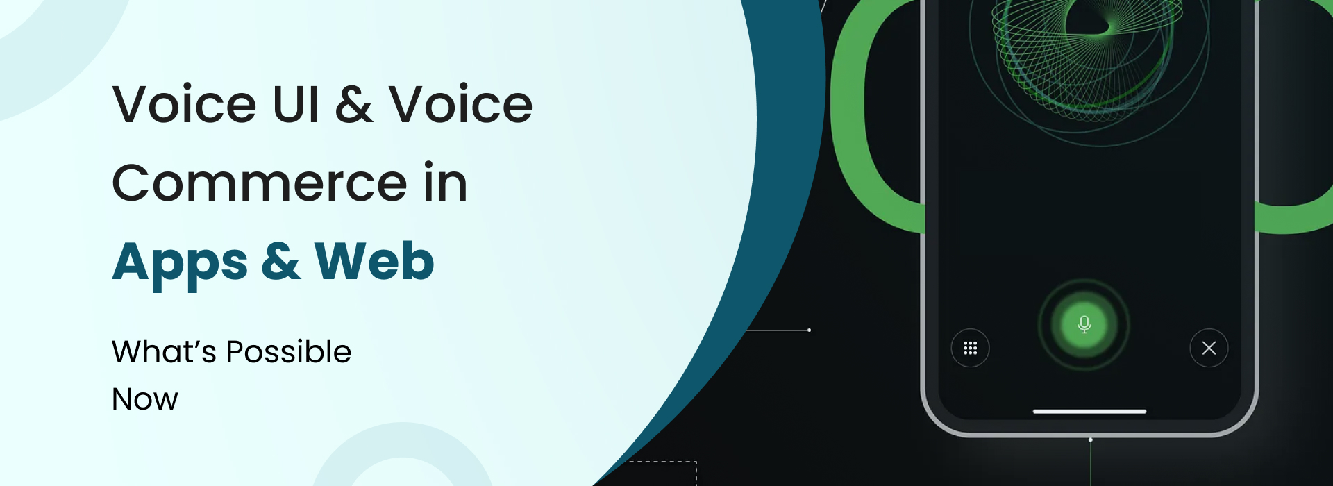 Voice UI and voice commerce in apps and web enabling hands-free navigation, personalized shopping, and seamless user experiences