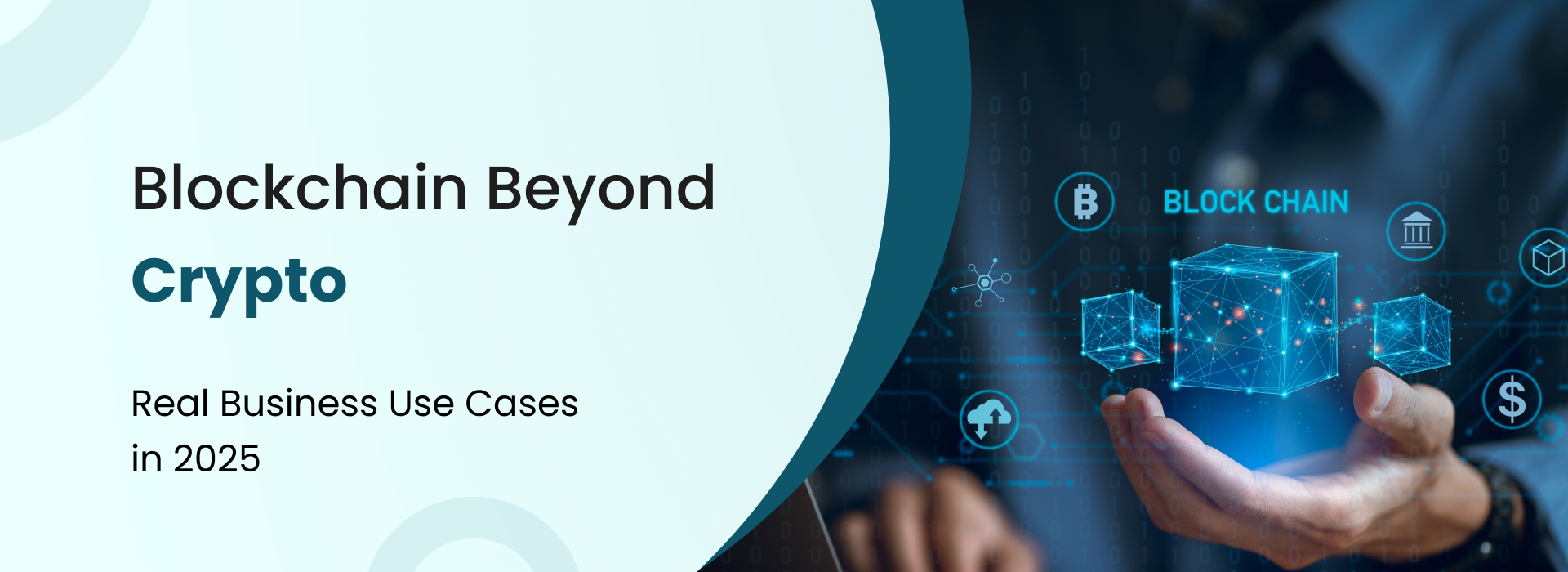 Blockchain beyond cryptocurrency enabling secure supply chains, transparent transactions, decentralized identity, and enterprise-grade applications.