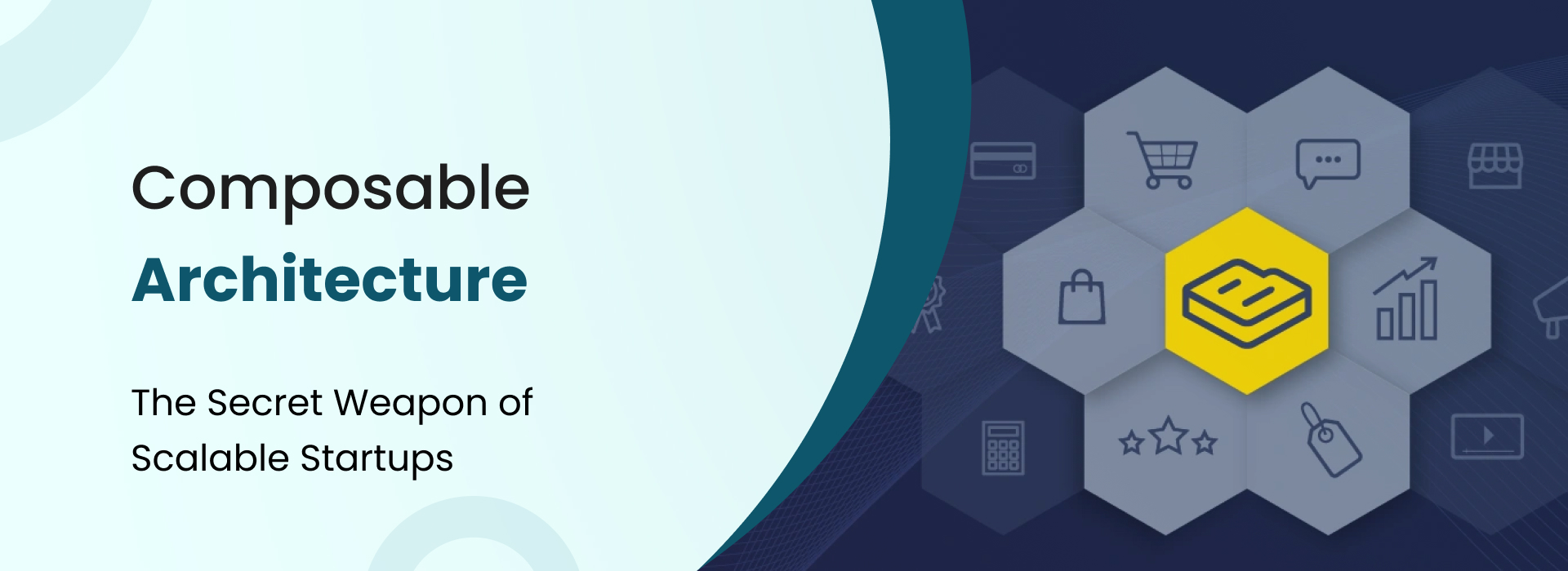 Composable architecture enabling modular, scalable, and flexible digital systems through independent, reusable business components