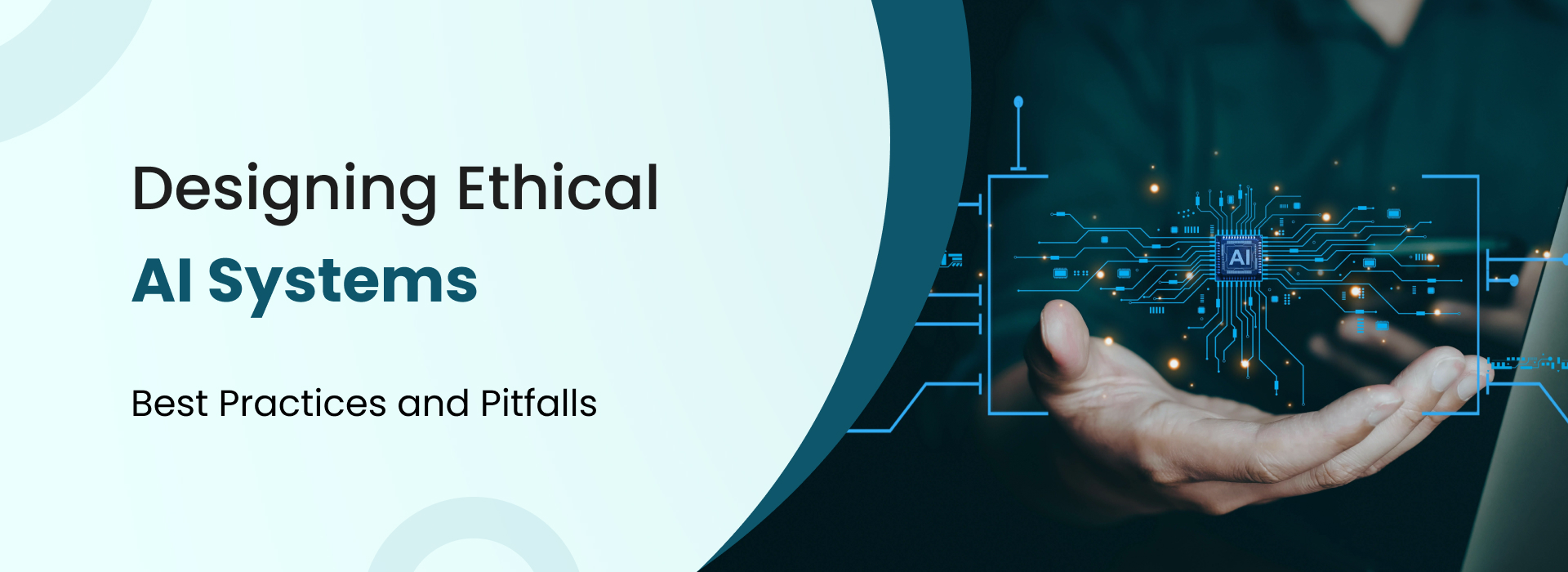 Ethical AI system design concept with developers ensuring transparency, fairness, and responsible machine learning at NiotechOne Software Solution Pvt. Ltd.