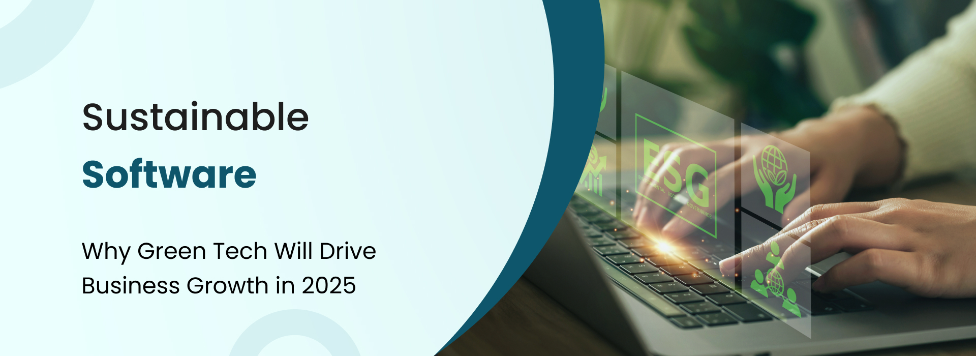 Sustainable software focused on energy-efficient coding, green cloud infrastructure, and eco-friendly digital solutions reducing environmental impact.