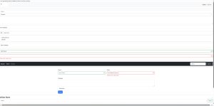 Bootstrap form examples with form validation, navbar search bar, and input fields showing valid and invalid feedback.