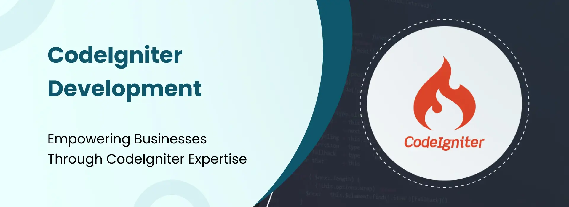 CodeIgniter Development Logo or Interface