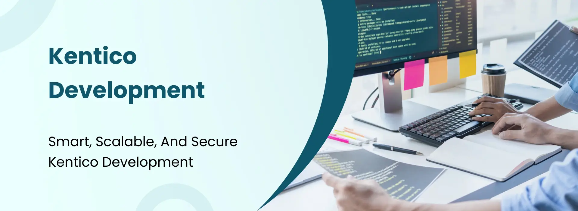 Kentico CMS platform dashboard for content management and digital experience