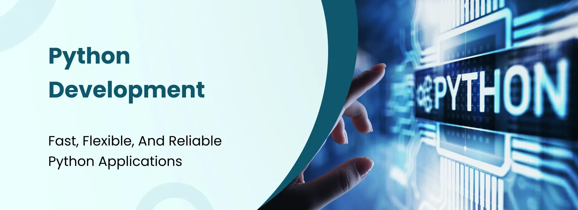 Python development coding example with scripts and backend logic