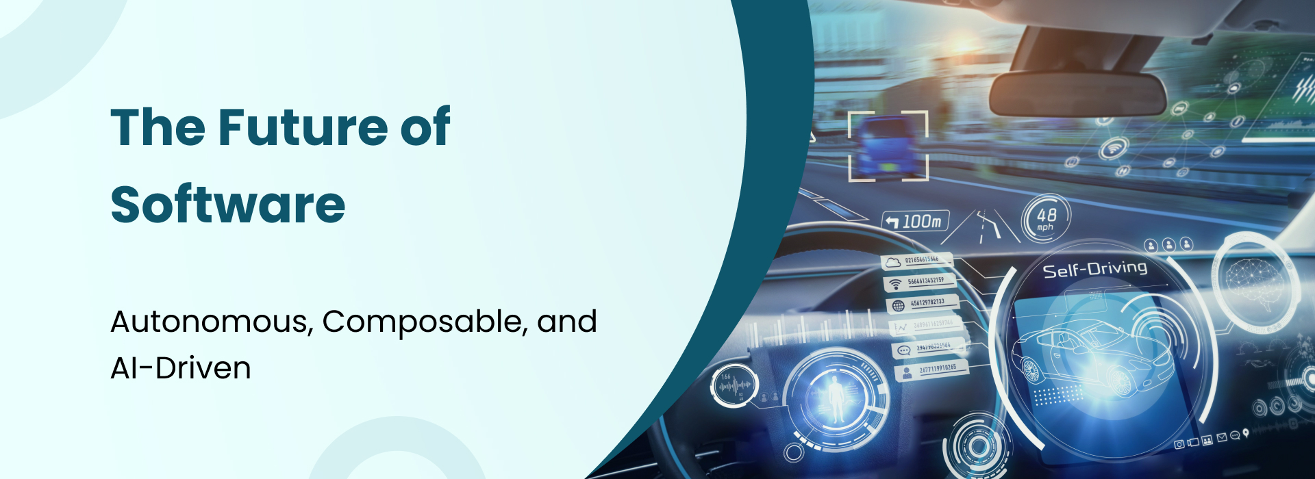 The future of software – autonomous, composable, and AI-driven