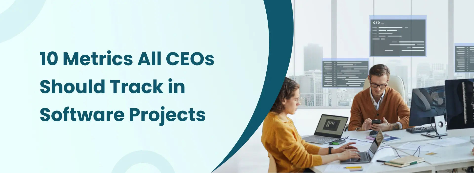 10 key software project management metrics CEOs should track for business success