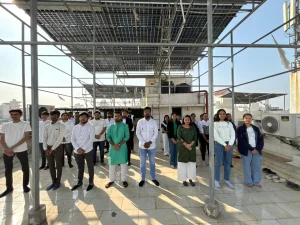 Republic Day flag hoisting ceremony at Niotechone office