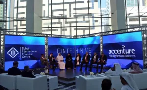Fintech and banking services in Dubai.