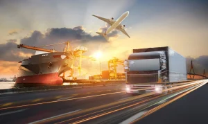 Logistics and transportation services in Dubai.