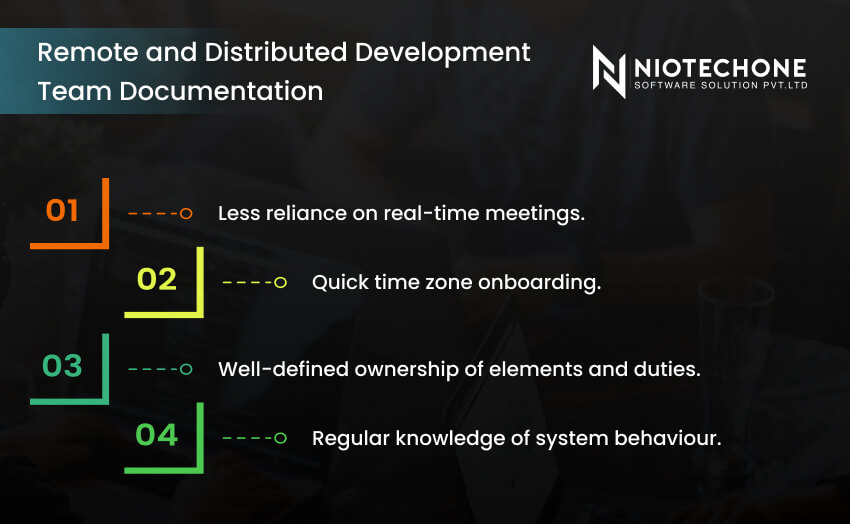 Remote and distributed development team documentation benefits