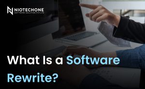 Software rewrite process and application redevelopment.
