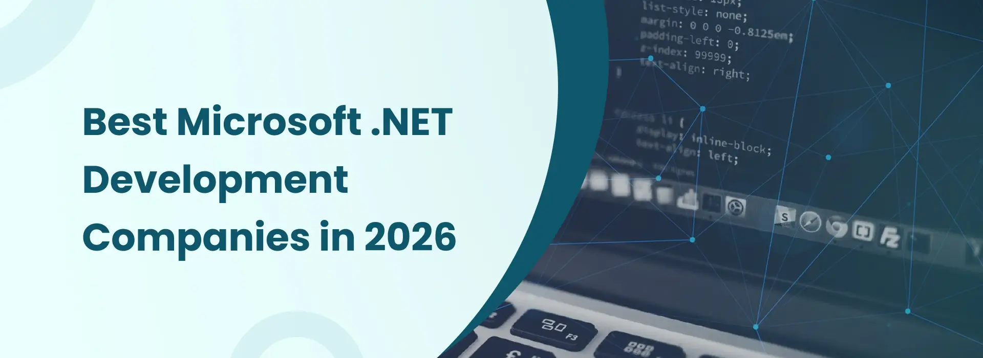 Best Microsoft .NET development companies in 2026 with software coding and network technology background