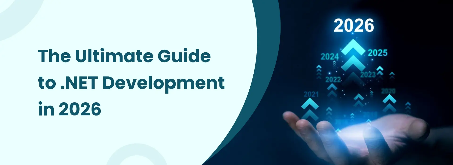 Ultimate guide to .NET development in 2026 highlighting trends, growth, and future advancements in .NET technology
